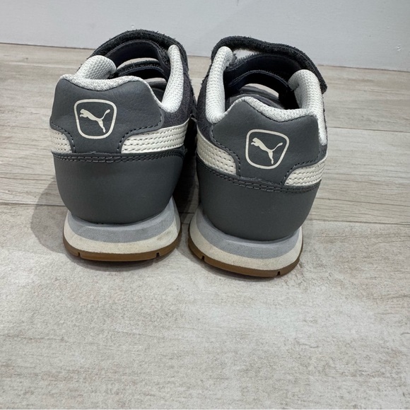Puma Vista Toddler Grey & white Sneakers Size 12C - Picture 5 of 11